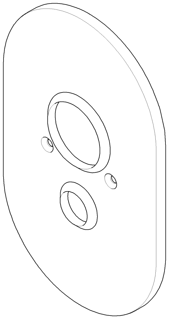 DO Abdeckung ERSATZTEILE 90110205100 265 x 170 x 65 mm Chrom