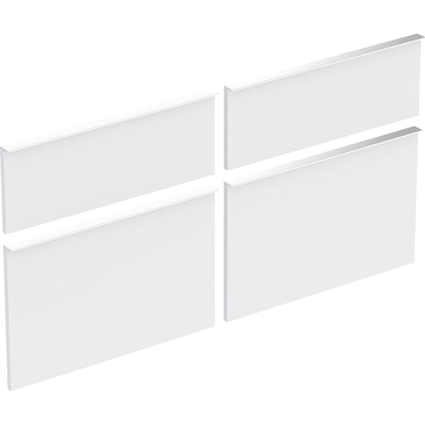 Geberit Set Schubladen Frt f. iCon US für WT Breite 120 cm, weiß (4 St.)