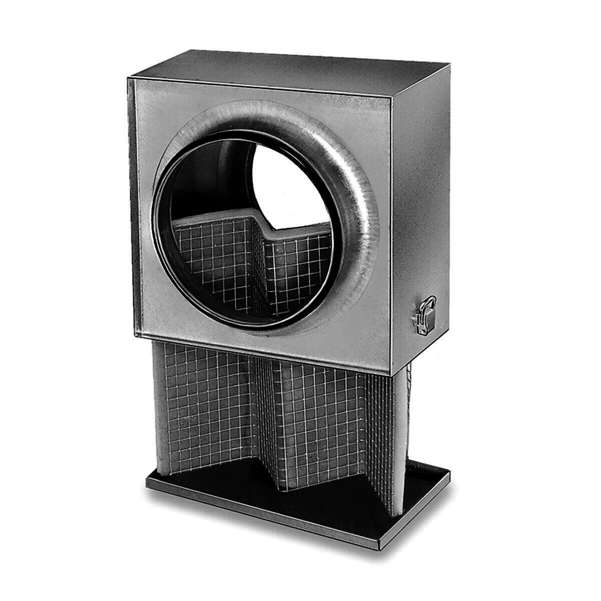 Helios LFBR 160 Luftfilter-Box für Rohr DN 160 mm