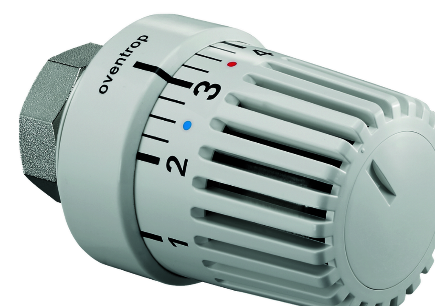 OVENTROP-Thermostat "Uni LH" 8-38 C, 1-7, Flüssig-Fühler, weiß