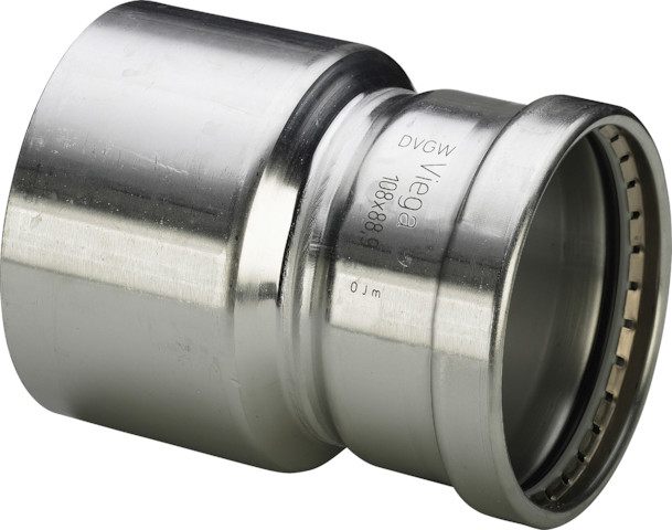 Viega Red.-Stück mit SC Sanpress Inox XL 2315.1XL in 64,0x54mm Edelstahl