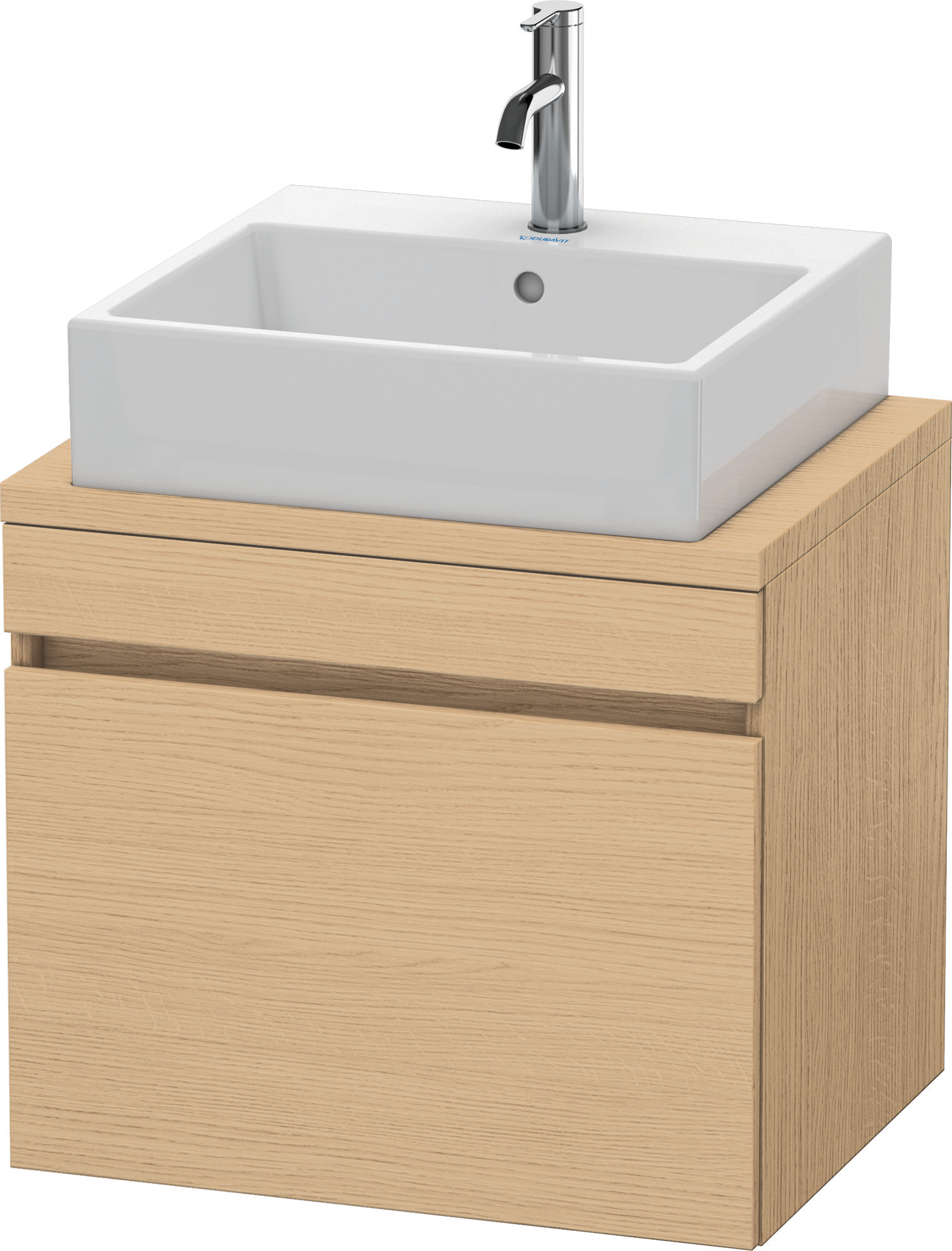 Duravit WTU DuraStyle f. Konsole 512x600x478 1 Auszug, Eiche Natur