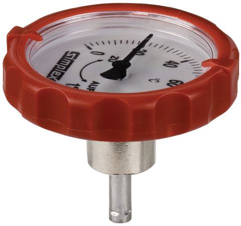 Flamco Thermometergriff DN20-50 Kst. rot