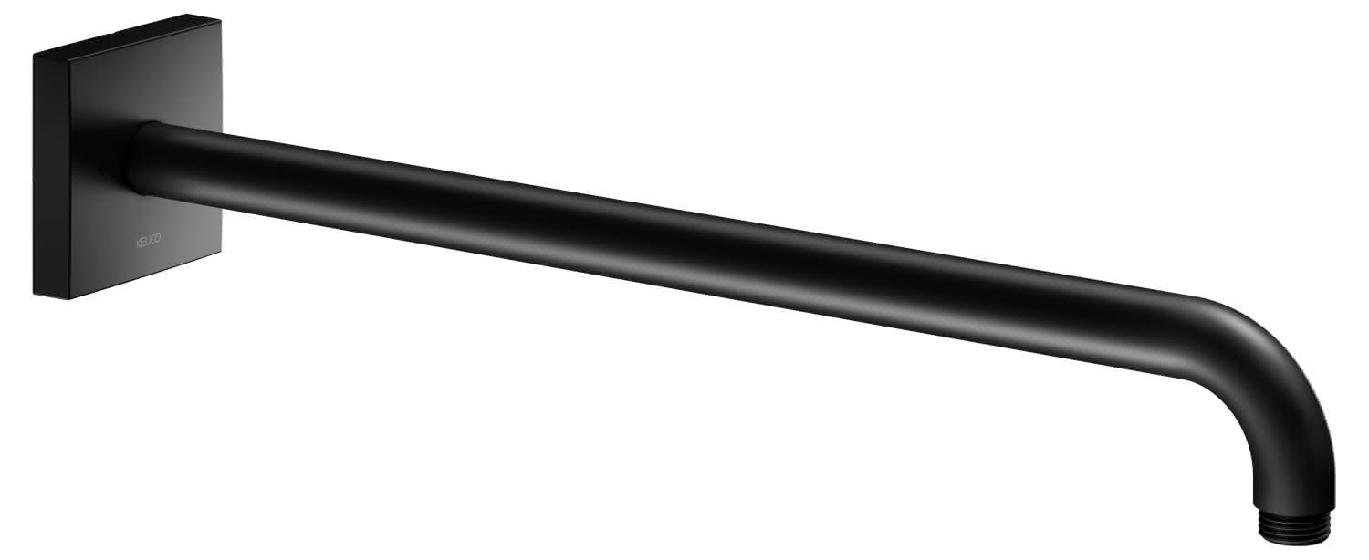 KEUCO Brausearm E300 53088 Wandanschl. eck. Ausl.450mm sw