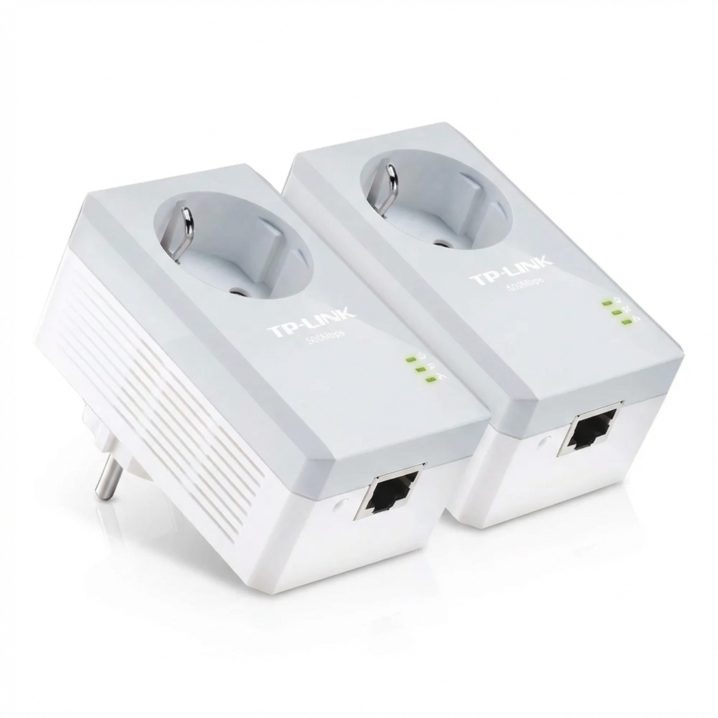Biocat Powerline-Adapter-Set zum Verbinden des Biocat-C Geräts mit dem Internet-Router über das Stromnetz