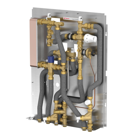 Flamco Wohnungsstation Logothermic G2 S-LINE UC X-Connection