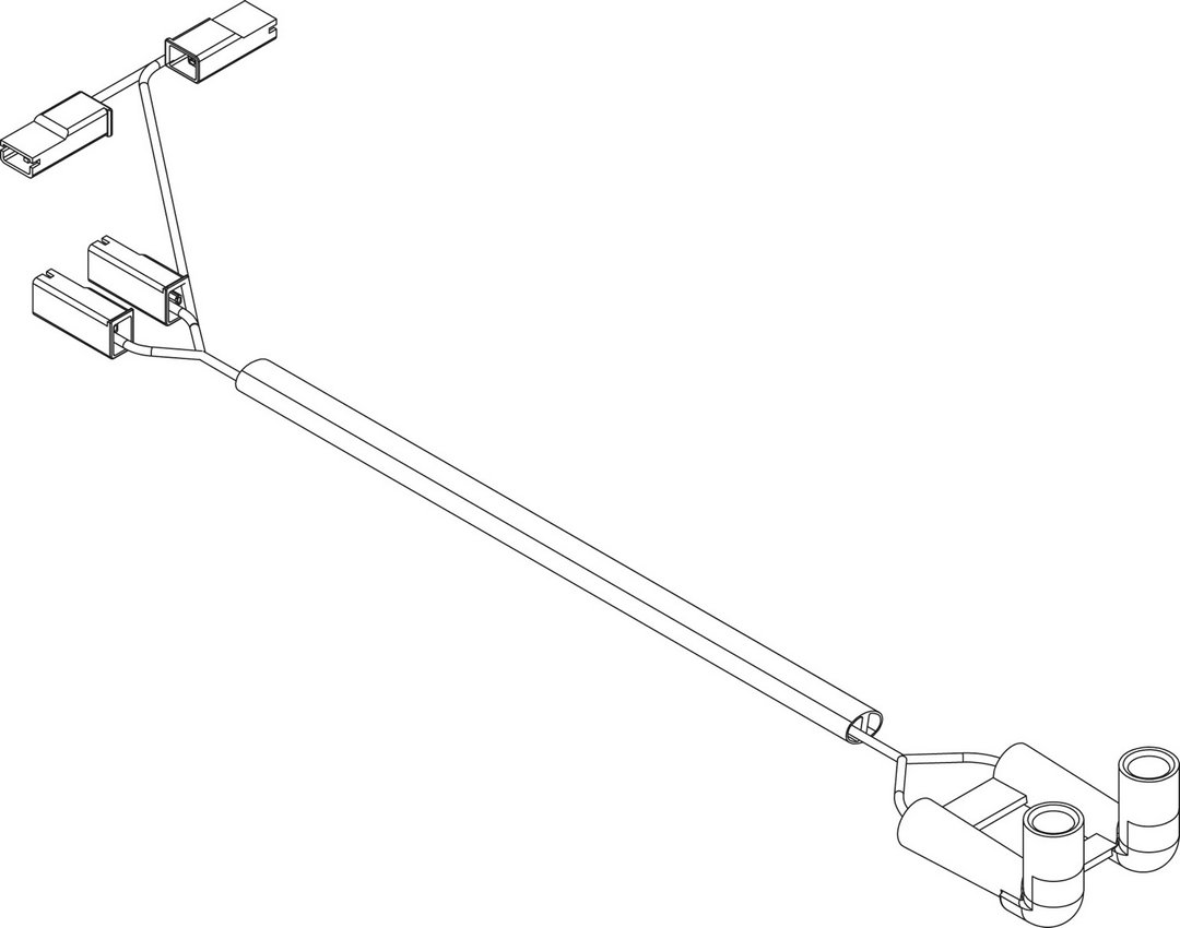 BOSCH Ersatzteil TTNR: 87186492540 Zündkabel