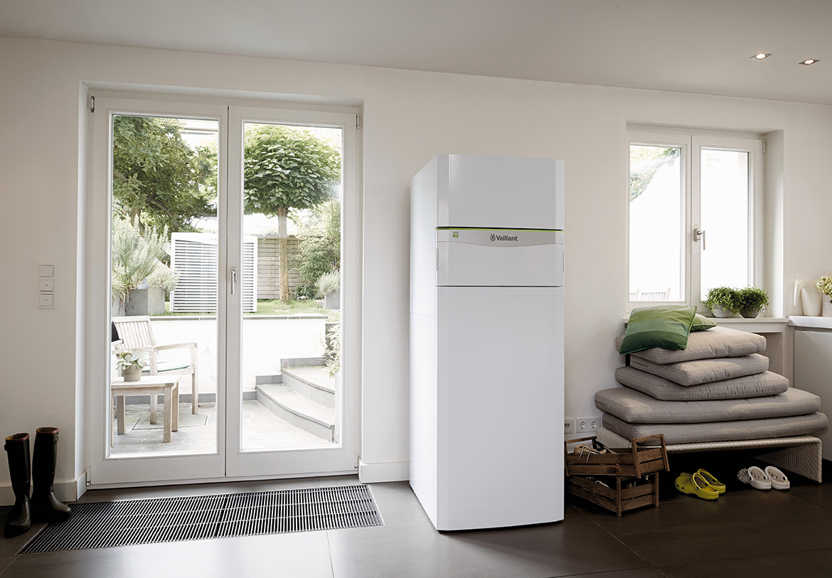 Vaillant Heizungswärmepumpe flexoCOMPACT exclusive VWF 118/4 mit aroCOLLECT