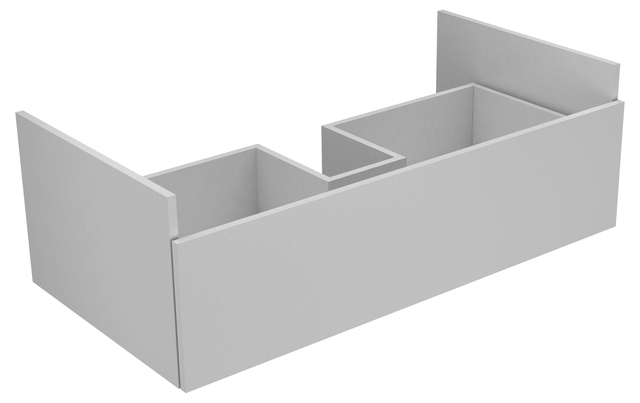 KE Unterbauschrank Edition 400 31451, mit Ausschnitt,weiß HG/weiß HG