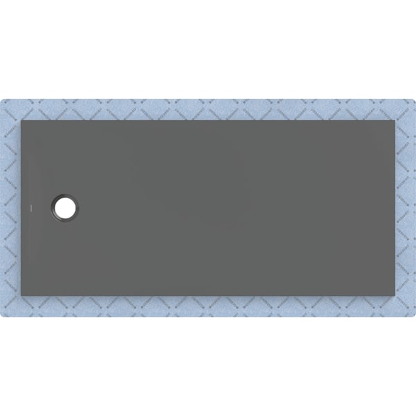 Geberit CleanFloor30 Duschfläche 170 x 80 cm integriert, mit Dichtvlies, graphit matt
