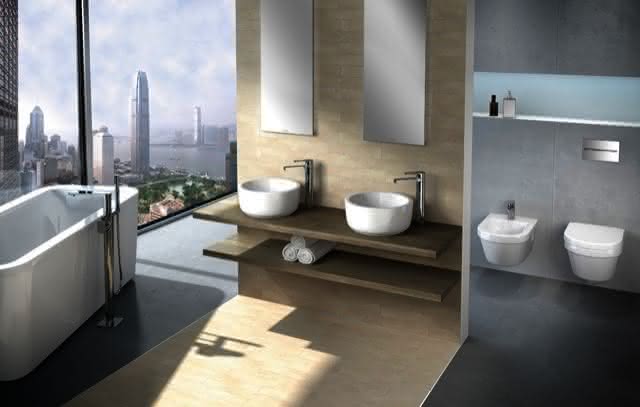 Villeroy & Boch Combi-Pack Architectura 370x530x330mm ov wandh. Abg. waagr. DF we Alpin c+