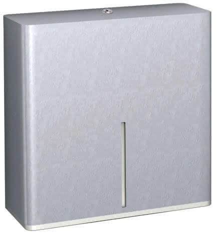 HEWI WC-Großrollenhalter Ser 805, Edelstahl, f. 1 WC-Großrolle signalweiß