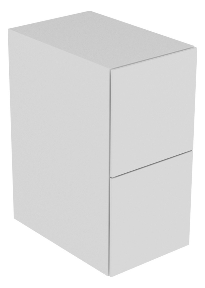 KEUCO Sideboard Edition 11 31321, 2 Auszüge, cashmere/Glas cashmere sat