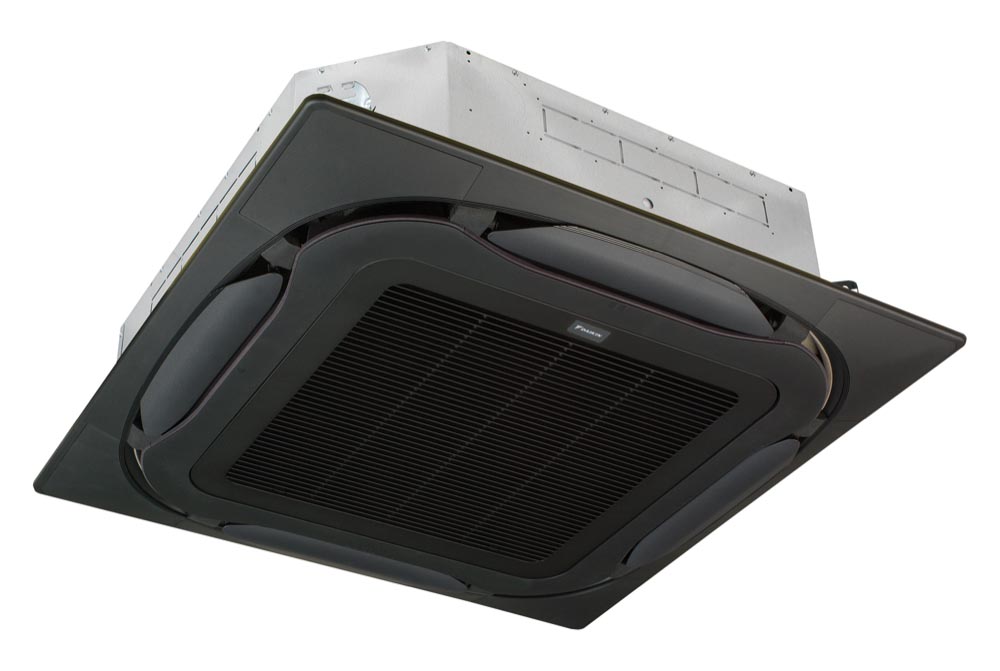 Daikin FCAHG-H mit Blende schwarz Baugröße 71, Standardblende schwarz