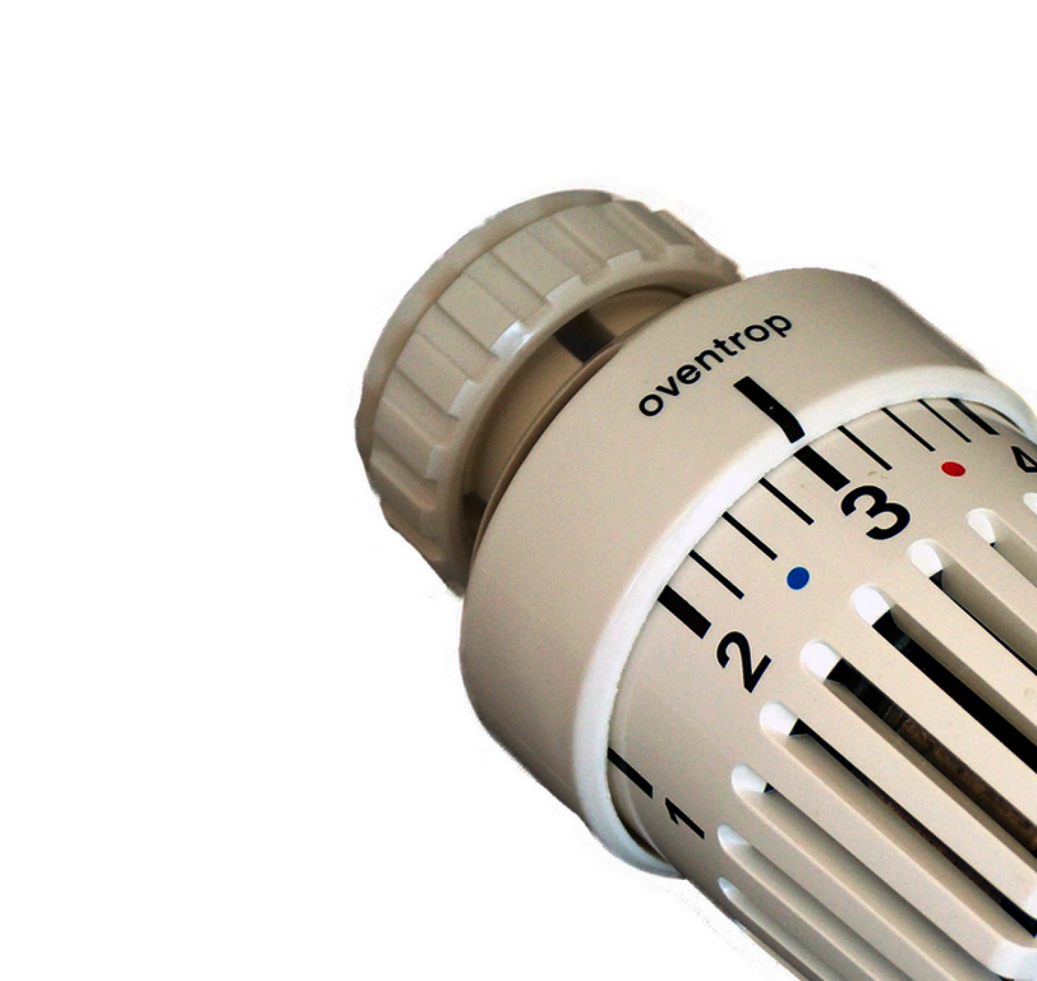 OVENTROP-Thermostat "Uni LD" 7-28 C, * 1-5, Flüssig-Fühler, weiß