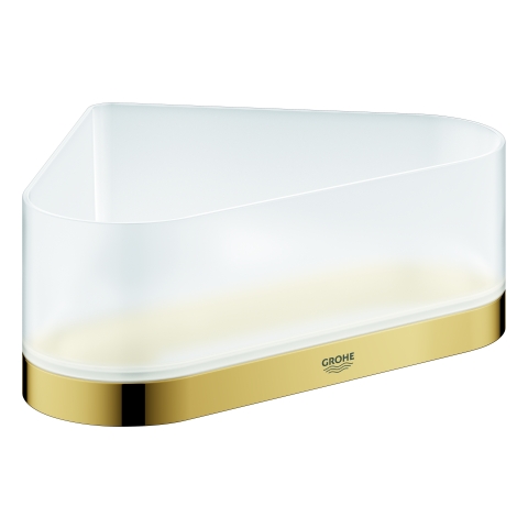 GROHE Eck-Duschablage Selection 41038 mit Halterung cool sunrise