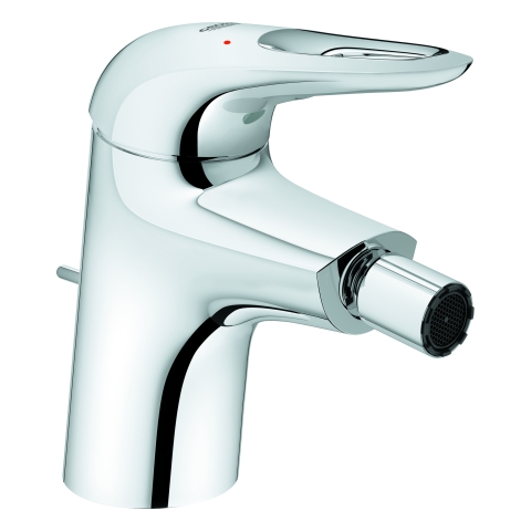 GROHE Einhand-Bidetbatterie Eurostyle 33565_3 Zugstangen-Ablaufgarnitur chrom