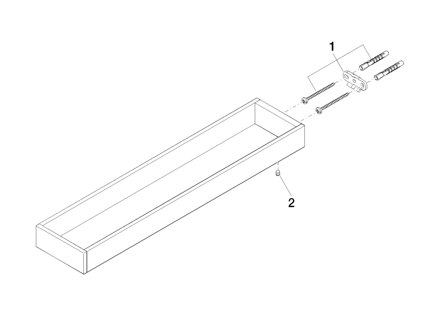 DO Handtuchhalter, 2-teilig SERIENSPEZIFISCH 83210780 Chrom