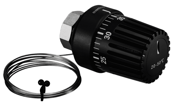 OVENTROP-Temperaturregler f. Regufloor H mit Anlegefühler, 20-50 C OVENTROP-Temperaturregler f. Regufloor H mit Anlegefühler, 20-50 C