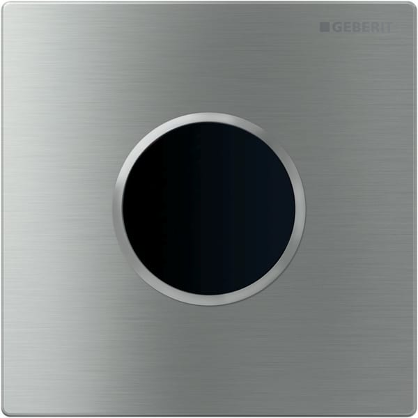 Geberit Typ 10 Abdeckplatte für UR-Strg. IR gebürstet poliert Geberit Typ 10 Abdeckplatte für UR-Strg. IR gebürstet poliert