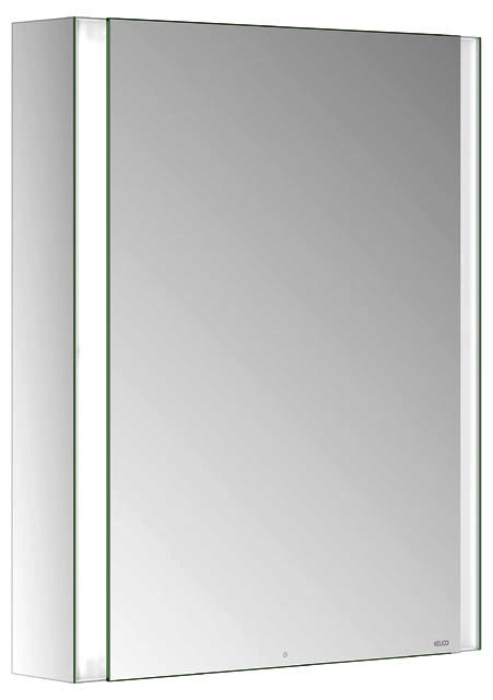 ACTIS Spiegelschrank BASE Alu LED-Bel. 600x710x127mm 1-türig rechts verspiegelt ACTIS Spiegelschrank BASE Alu LED-Bel. 600x710x127mm 1-türig rechts verspiegelt