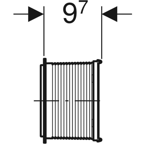 Geberit Bauschutz für UP-SPK ab Bj 2002