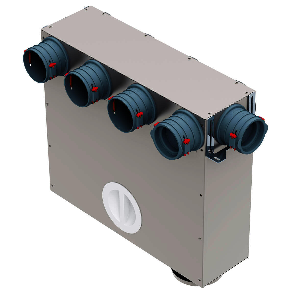 HELIOS Flexpipe Multi-Verteilerkasten FRS-MVK 4plus1-75/125