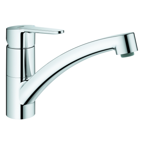 GROHE EH-Spültischbatterie BauEco 31680 flacher Auslauf chrom