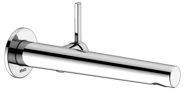 KEUCO EHM-WT-Mischer UP Edition 400 51516, f. W.-Mont. Ausl. 243 mm verchr.