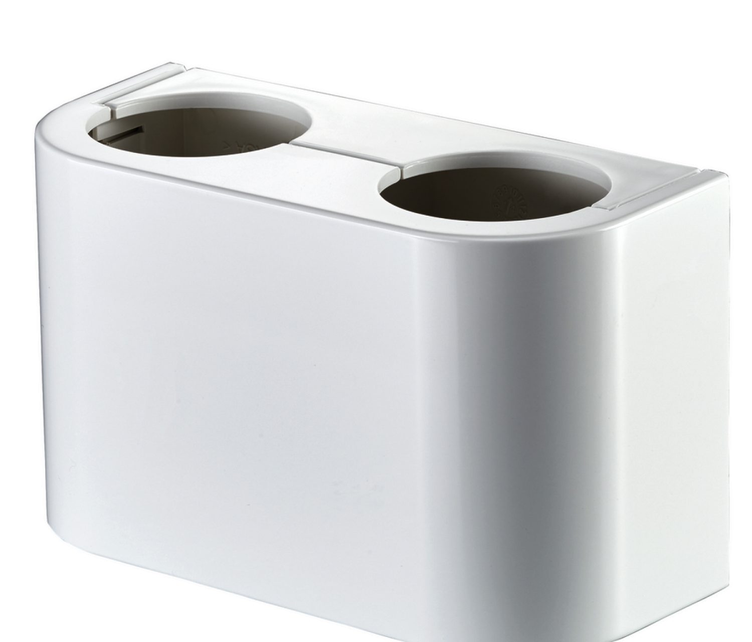 OVENTROP-Design-Abdeckung weiss für ZB-Verschraubungen Dg-u. Winkelform