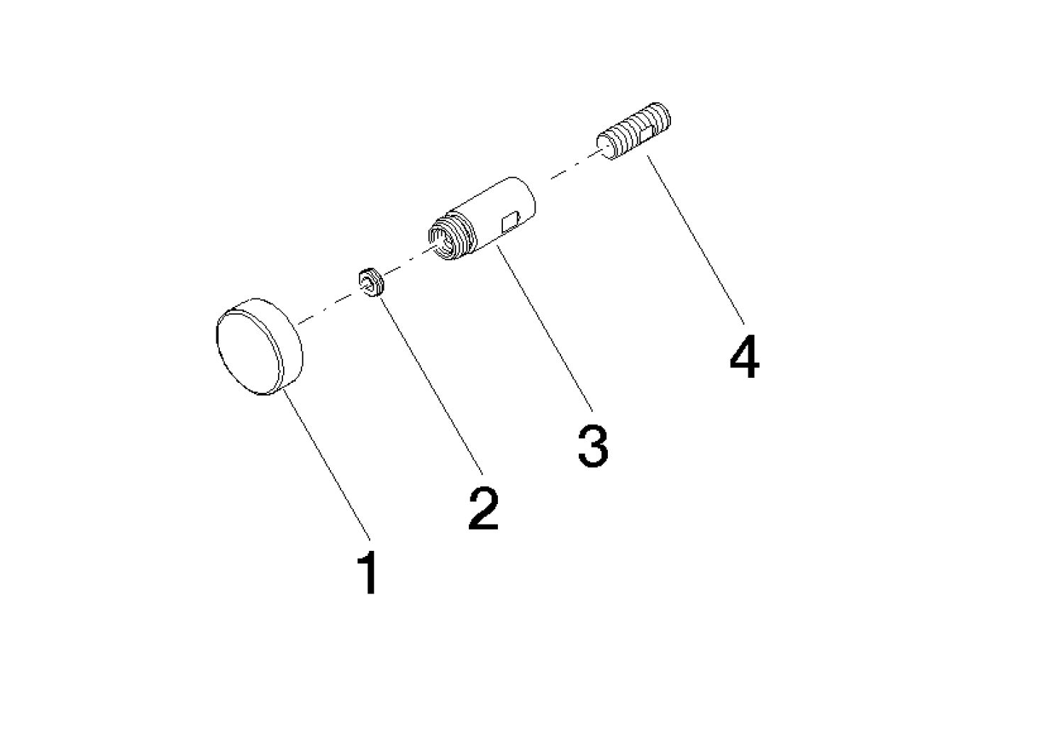 DO Zugstange ET 90310913900 D 26 x 47,3 mm Platin gebürstet