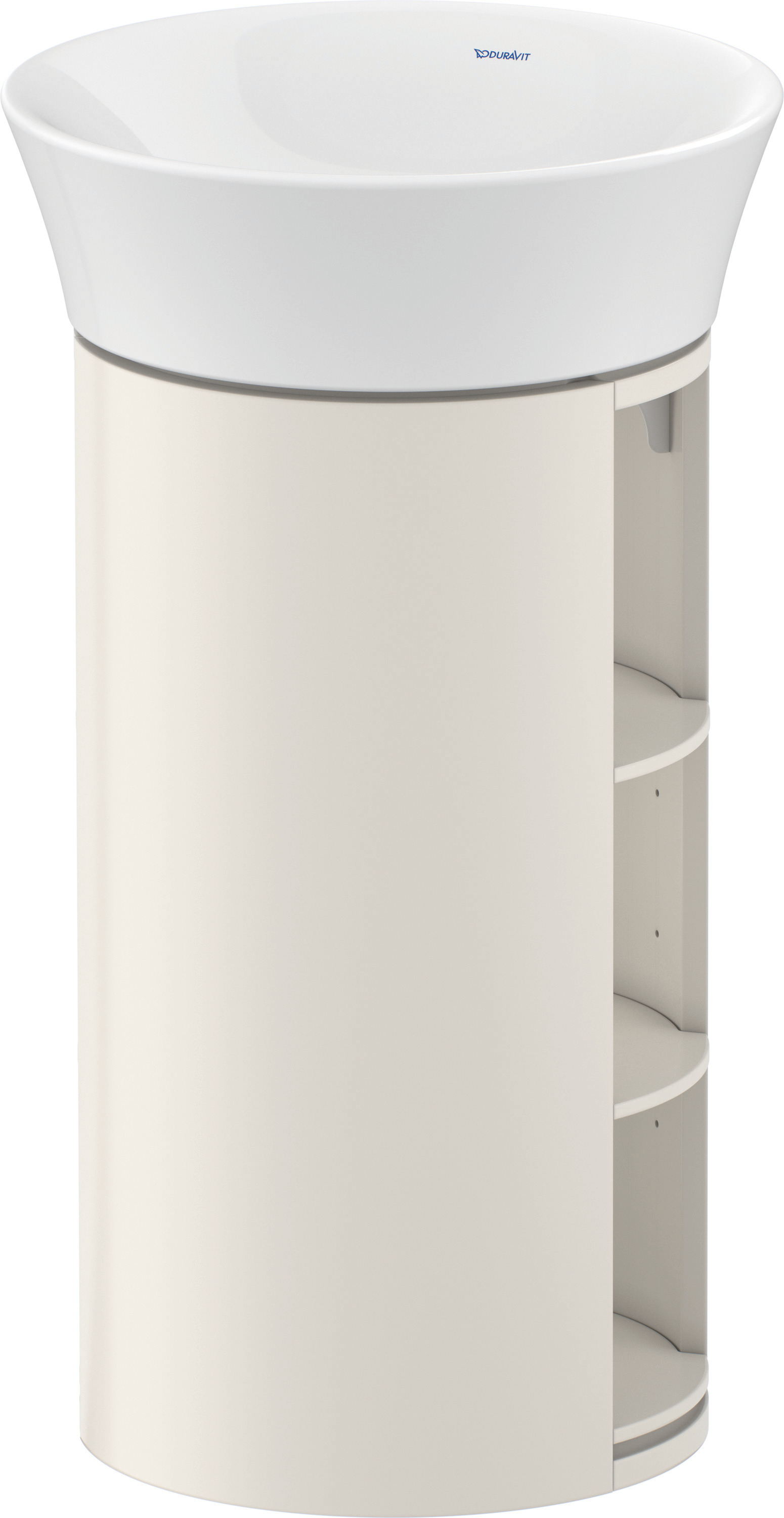Duravit WTU White Tulip bodenst. 751x350x410mm, Nordic Weiß Seidenmatt