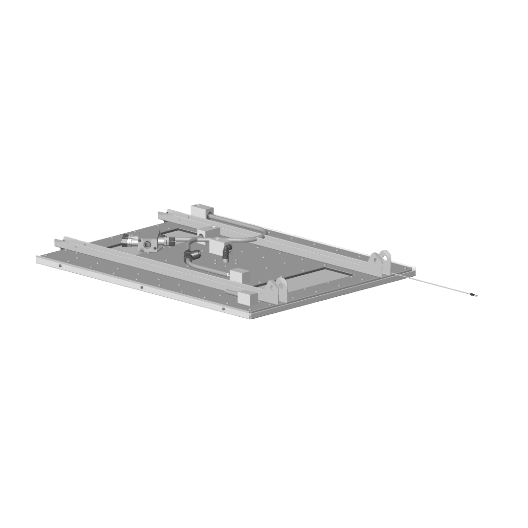 Dornbracht Brause für Sensory Sky ET 04110214600  708 x 824 x 81 mm Edelstahl gebürstet