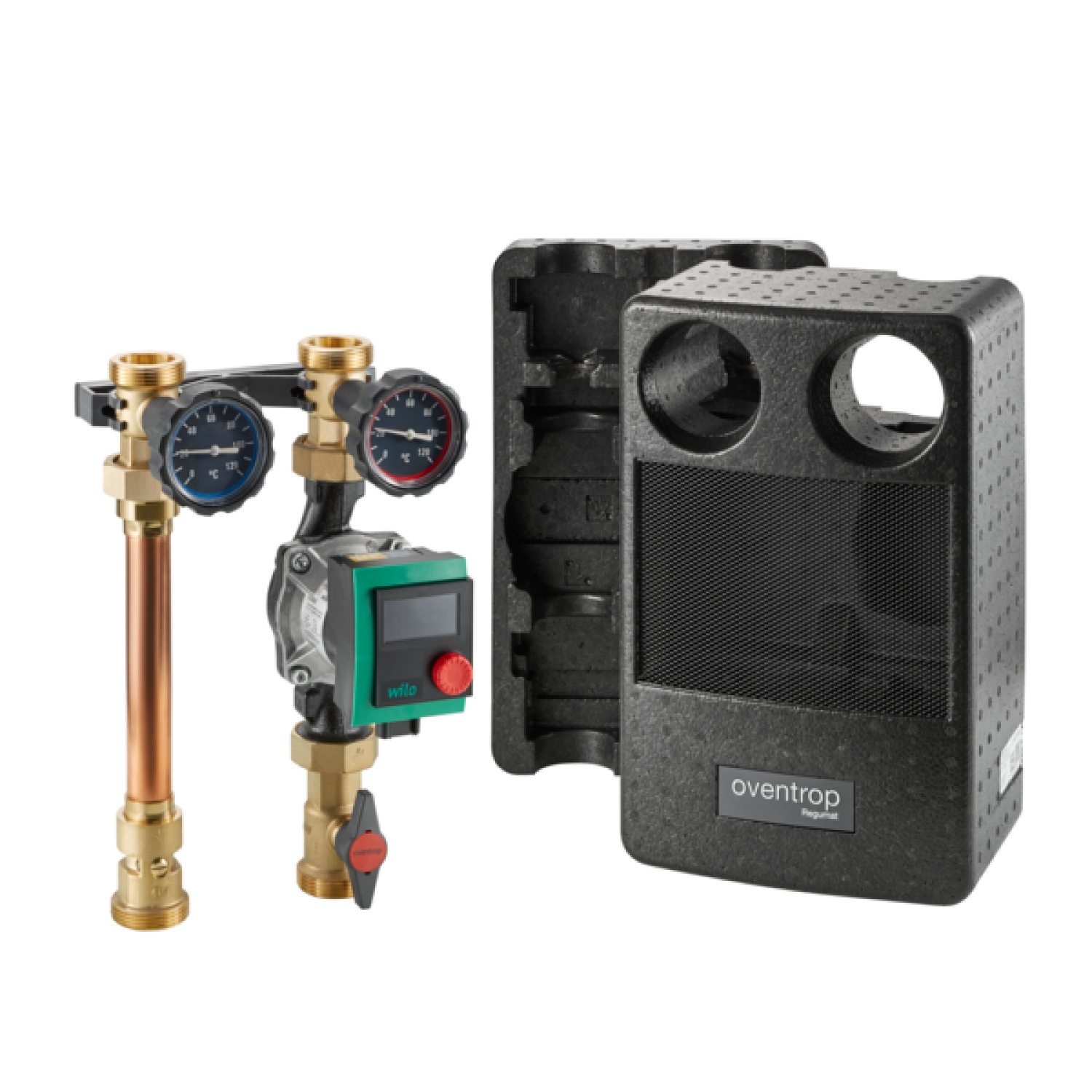 OVENTROP-Station Regumat S-180 kurze Bauform DN 25, Wilo PARA 25-180 OVENTROP-Station Regumat S-180 kurze Bauform DN 25, Wilo PARA 25-180
