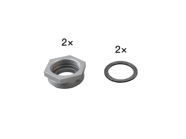 BIRAL Zubehör HLKKS Zwischenstück Z12, 1 1/2" x 2", 20mm
