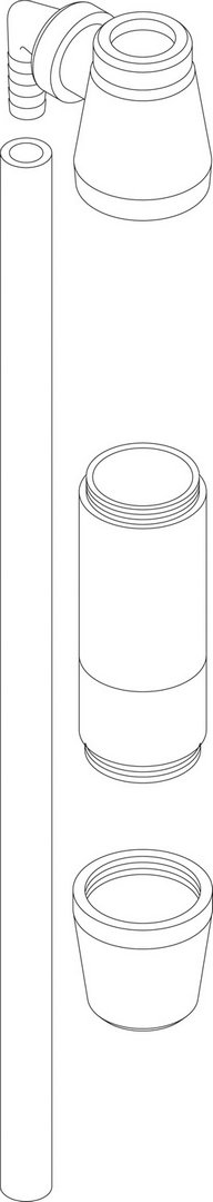 BOSCH Ersatzteil TTNR: 87107351250 Siphon