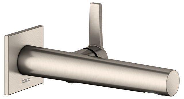 KEUCO EHM-WT-Mischer Edition 11 51116, Wandmontage, Ausl.187 mm,Nickel geb.
