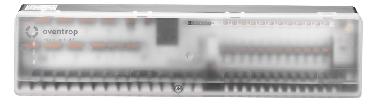 OVENTROP-FloorCon F 200 Anschlussleiste für den hydraulischen Abgleich (8 RT)