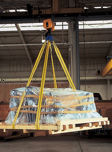 Hebeband DIN EN 1492-1 L.4m violett Tragf.einf.1000kg DOLEZYCH Hebeband DIN EN 1492-1 L.4m violett Tragf.einf.1000kg DOLEZYCH