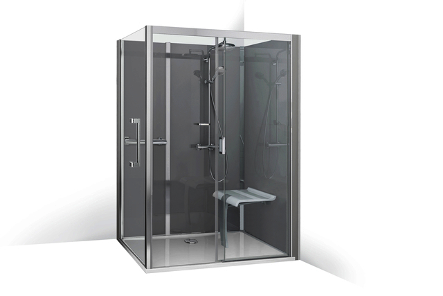 Roth Komplettdusche Vinata Comfort Eck Hoch anthrazit 1160x677 ESG klar