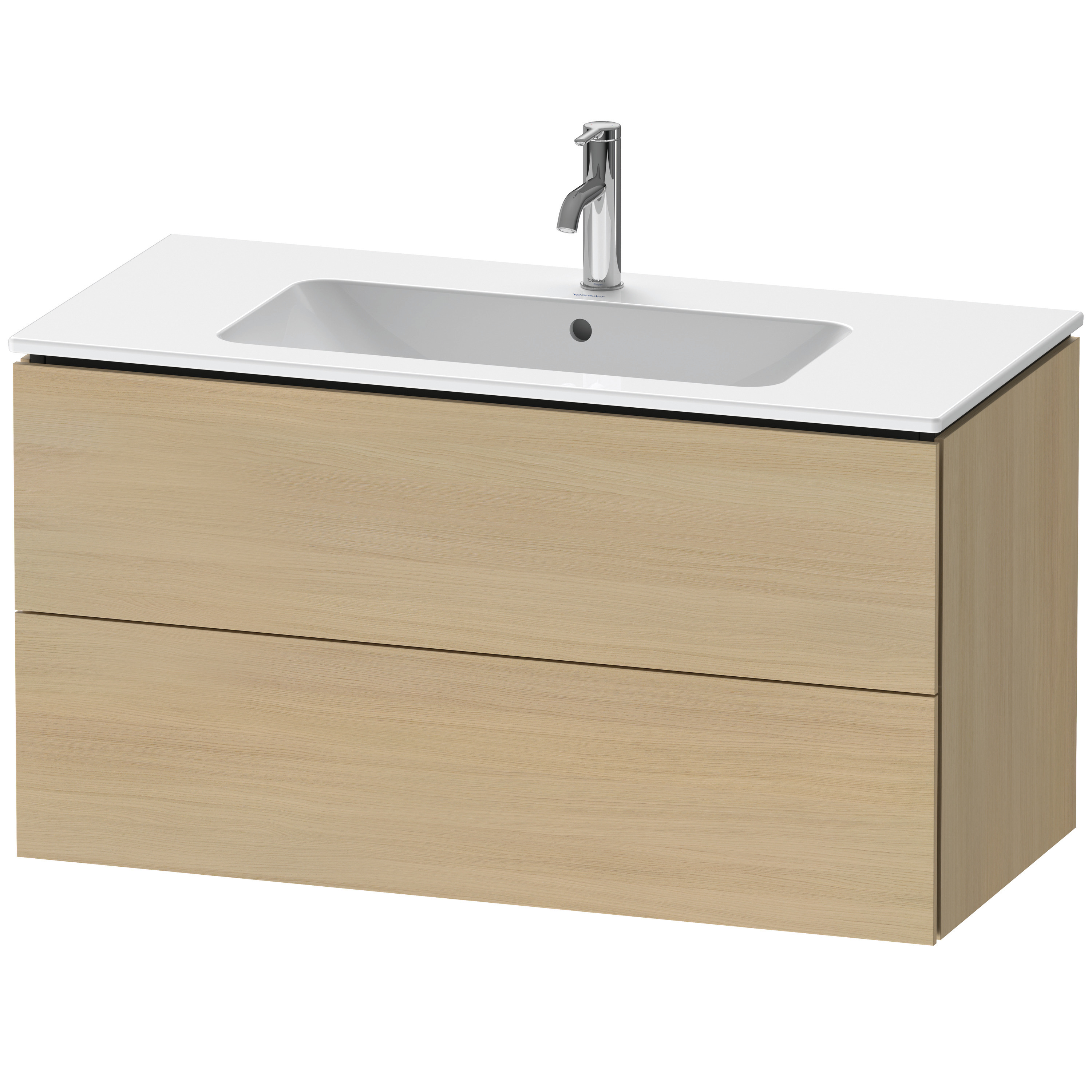 Duravit WTU wandhängend L-Cube 481x1020x550mm 2 SchKa, f.233610, mediterrane eiche