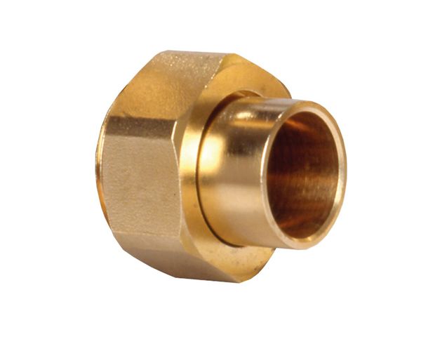 Flamco Cu-Rohr-Verschraubung DN15 Tülle 18mm x Überwurfmutter G3/4