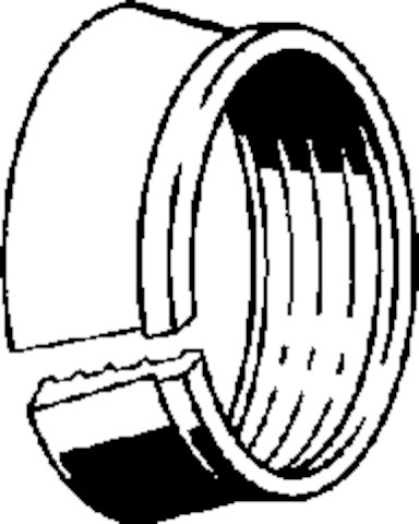Viega Ersatzklemmring Maxiplex 9011.20 in 63mm Kunststoff grau