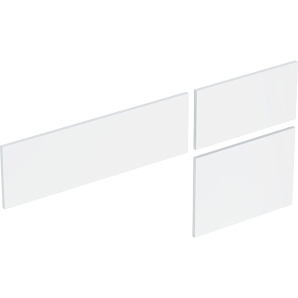 Geberit VariForm Set Schubl.-Front für US für WT, mit 3 Schubladen B=120cm, weiß