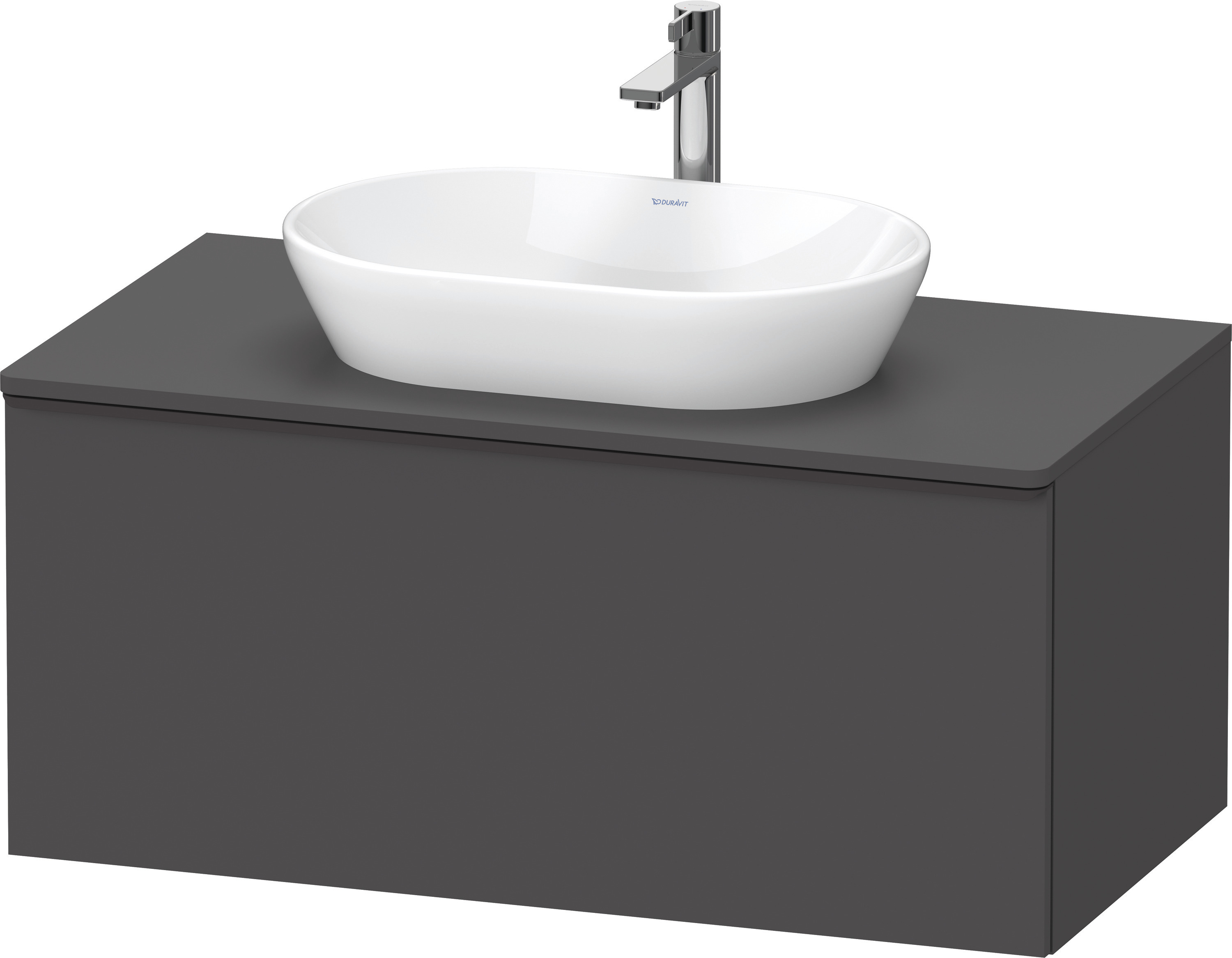 Duravit D-Neo,Kons-WTU,Ausz:1,Gr:Diam.Schwarz 1000x550x459mm,Wdh,Graphit Matt, Dekor
