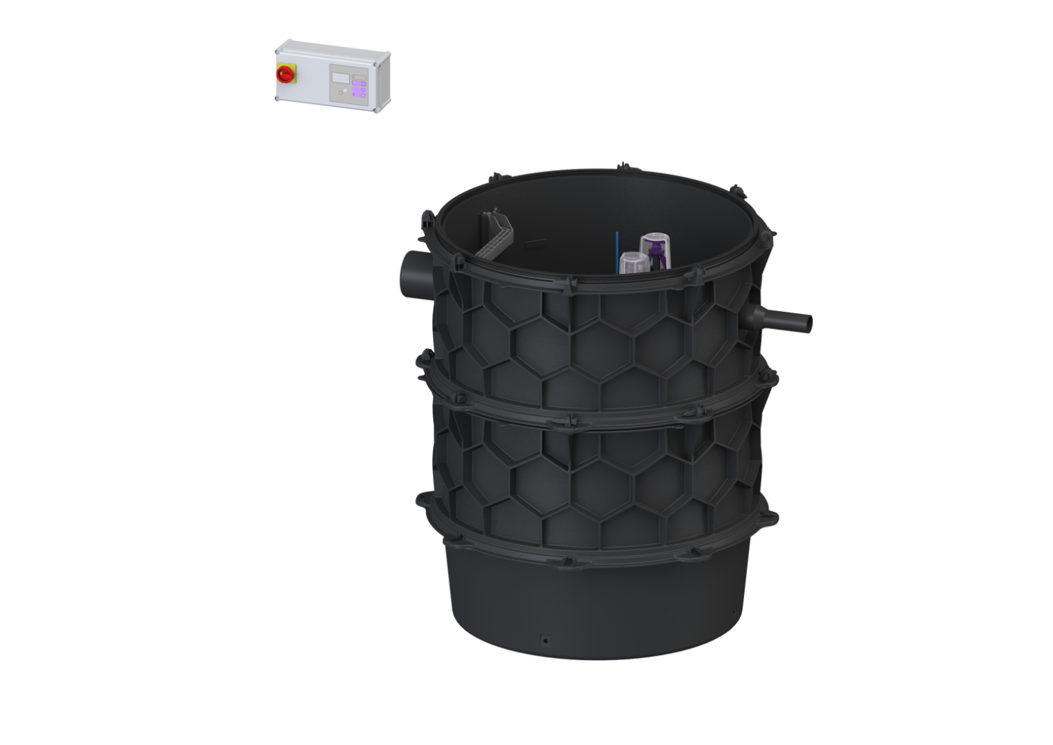 KESSEL-Pumpstation Aquapump XL Duo, STZ 1300-S1