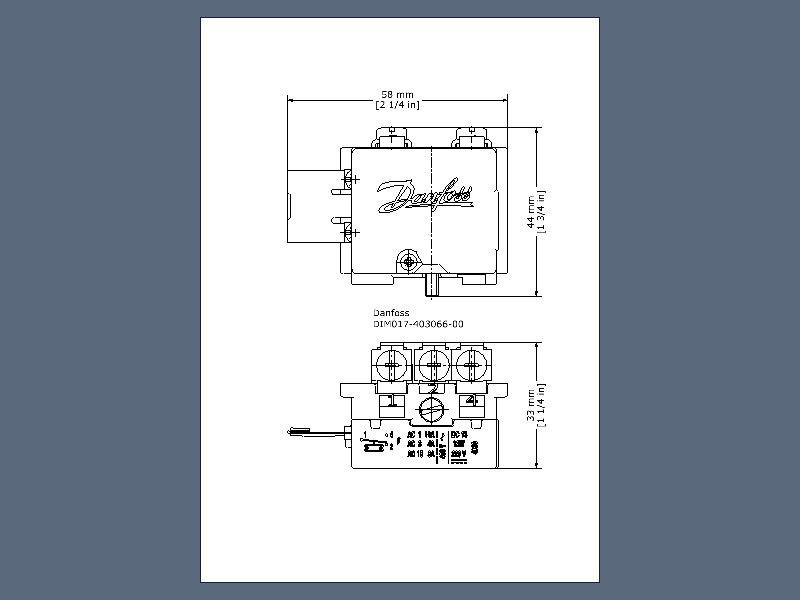 Danfoss Ersatzteil, RT, SPDT Schalter