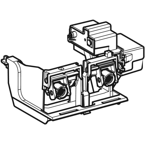 Geberit Hebevorr. und Steuereinh. für Taster Funk, Netz Betr. 12V, Sigma UP-SPK 12cm