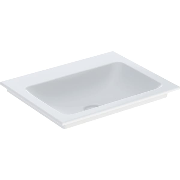 Geberit ONE Möbelwaschtisch 60x48 cm o.Hl., o.Ül., weiß, KeraTect