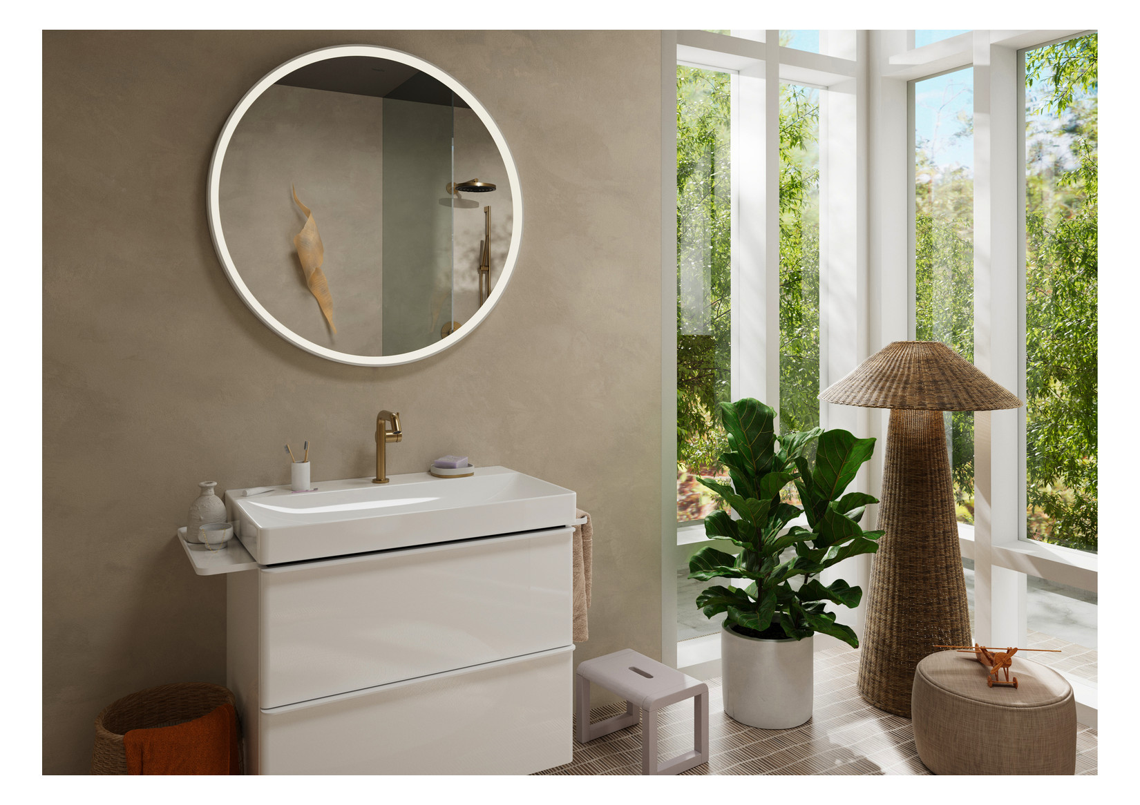 Hansgrohe WTM 150 Tecturis S Fine CoolStart ohne Ablaufgarnitur BBR